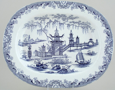 Meat Dish or Platter c1850